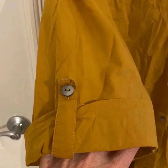 LOGO By Lori Goldstein 100% Cotton Peplum Tunic - Picture 4 of 7